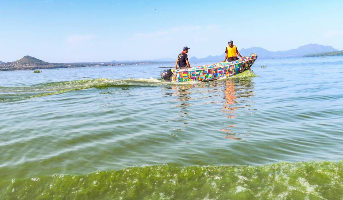 Flipflopi, barca de 9 metri construită din 30.000 de șlapi și 10 tone de plastic, a navigat 500 km, din Kenya până în Zanzibar