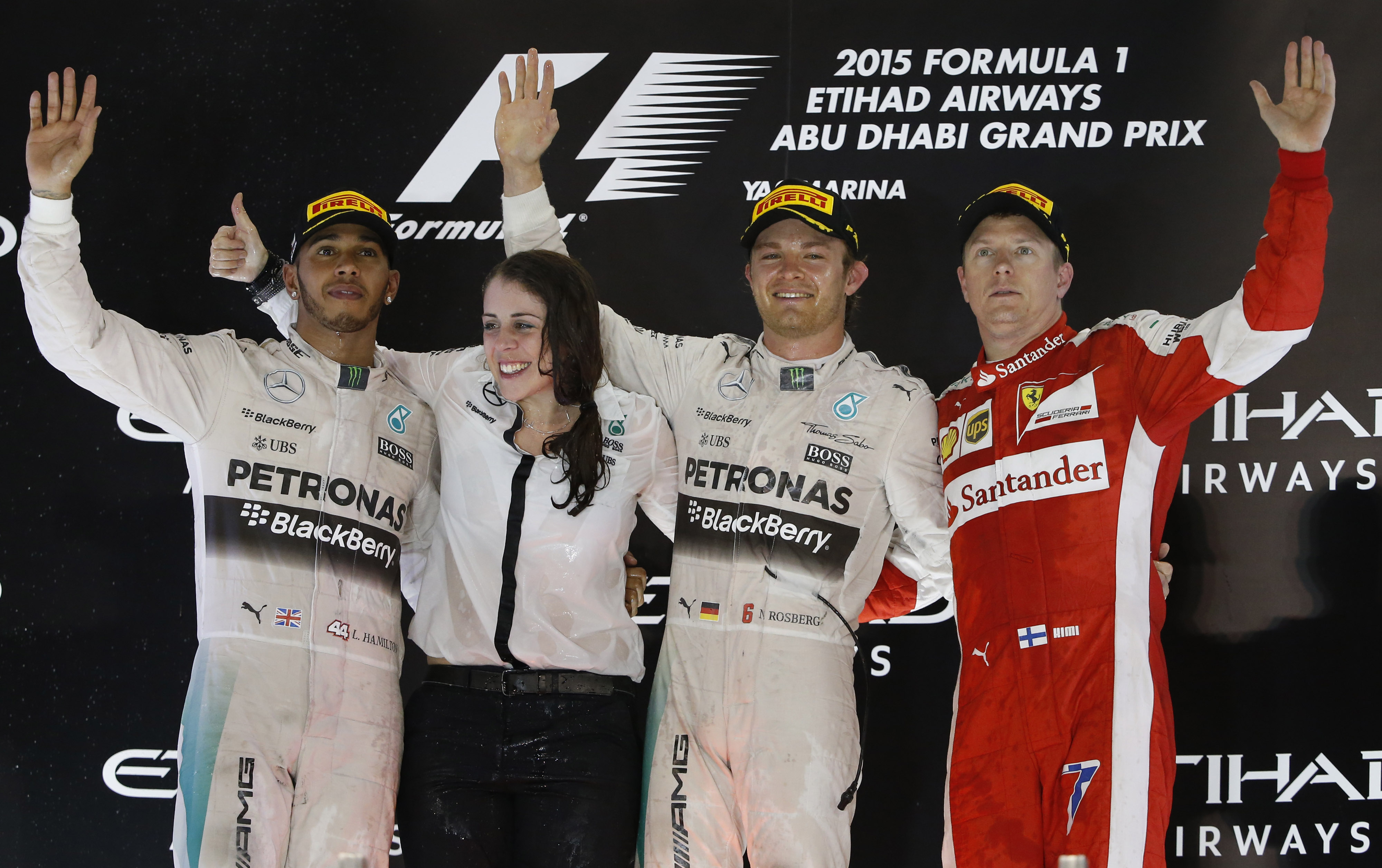 Nico Rosberg a câştigat Abu Dhabi Grand Prix, Lewis Hamilton al doilea / GALERIE FOTO