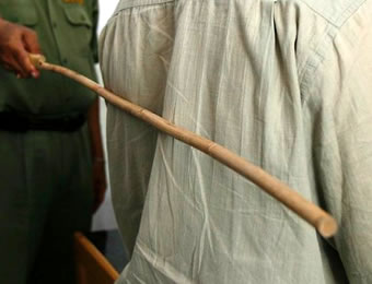 Man receives 12 strokes of cane for stealing 12 plastic chairs worth ?224k