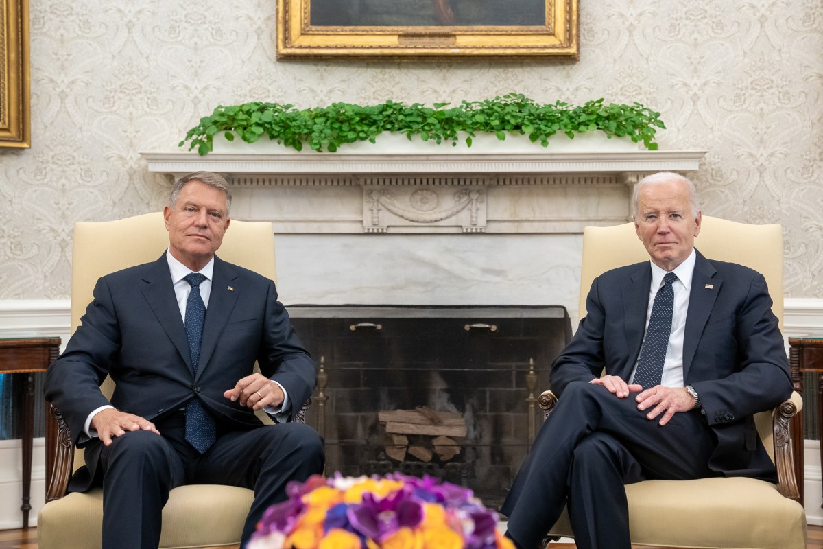 Klaus Iohannis, după întâlnirea cu Joe Biden, despre susținerea SUA pentru șefia NATO: Am decis să continuăm dialogul