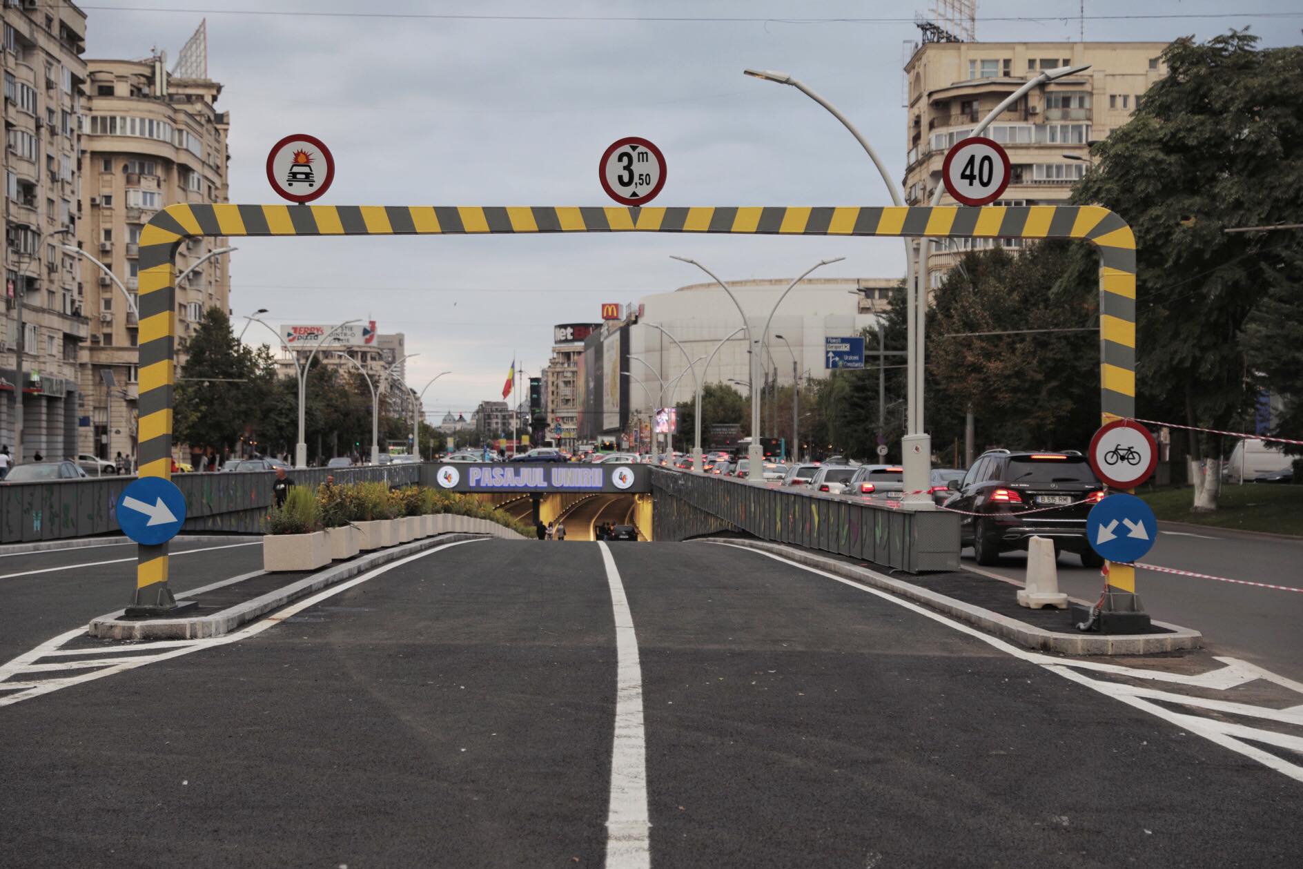 Pasajul Unirii a fost redeschis. Cum arată după reparațiile de 12 milioane de euro