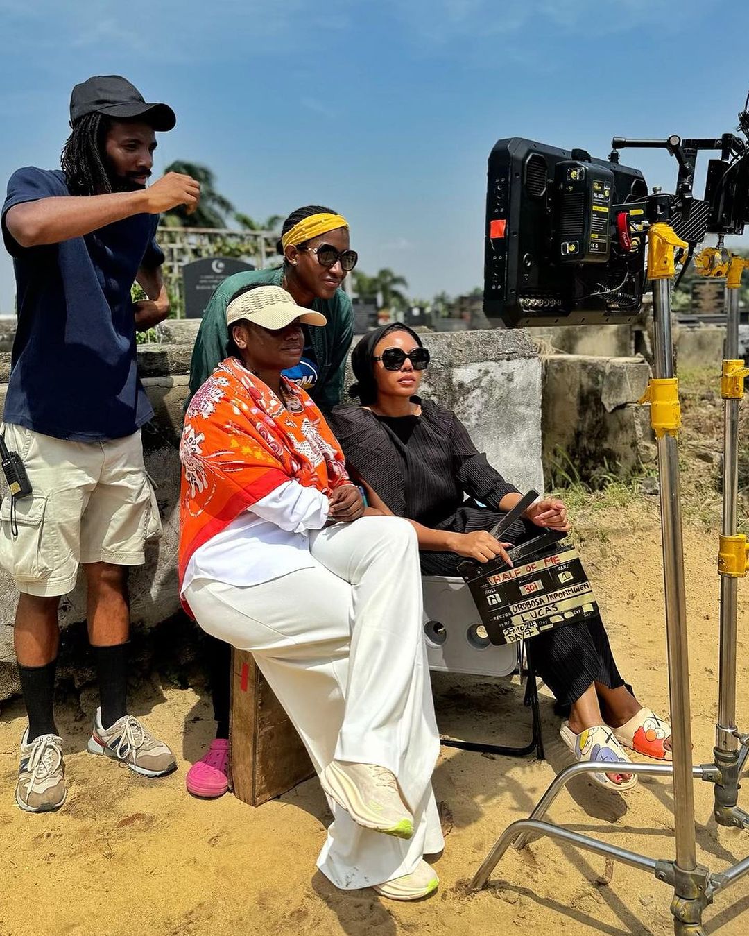 Nollywood filmmaker, Jade Osiberu teases another film project, ‘Half Of Me’ [Instagram/@jadeosiberu]
