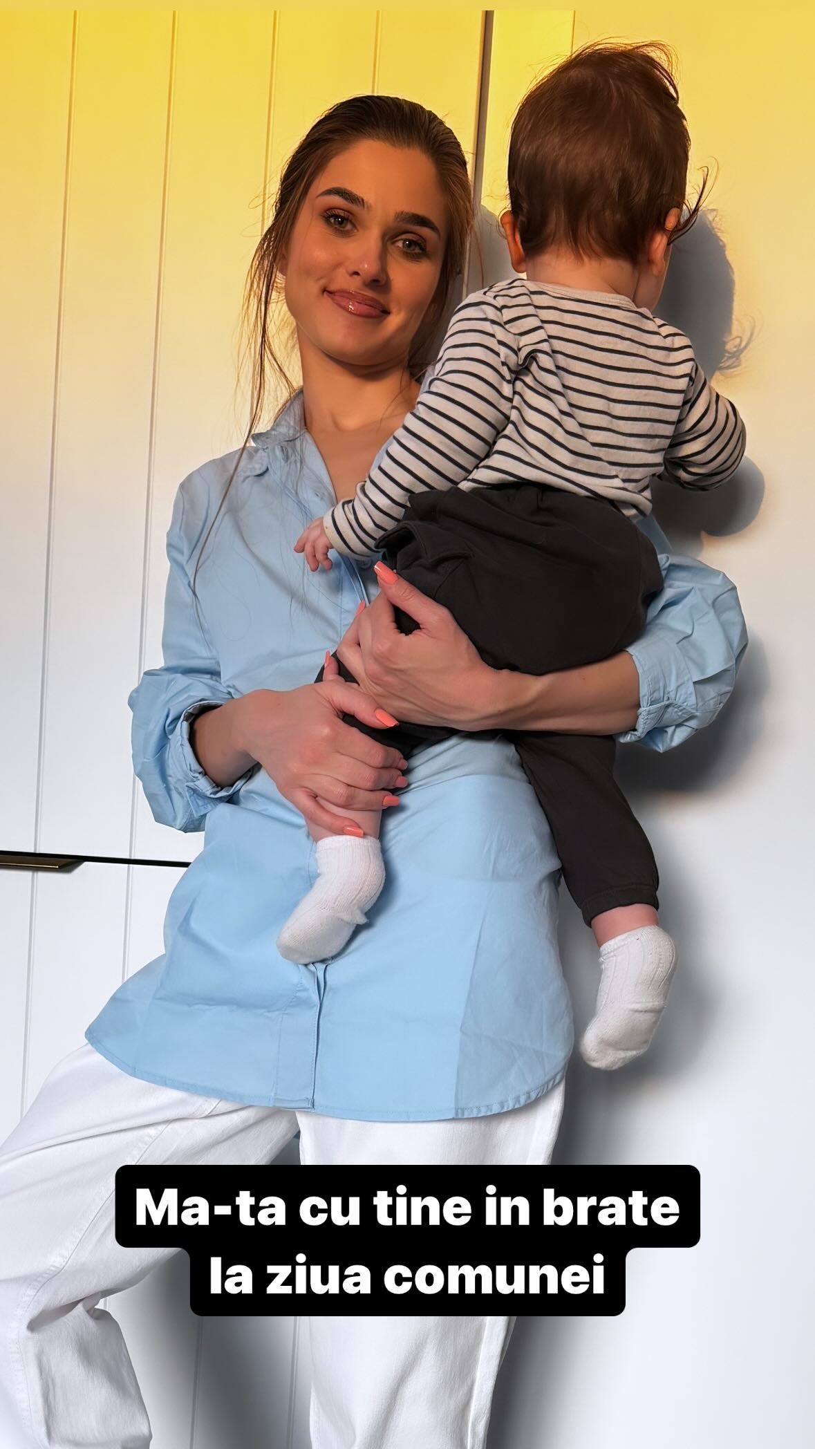 Imagini emoționante cu băiețelul lui Theo Rose și al lui Anghel Damian. Cât de mult a crescut Sasha Ioan