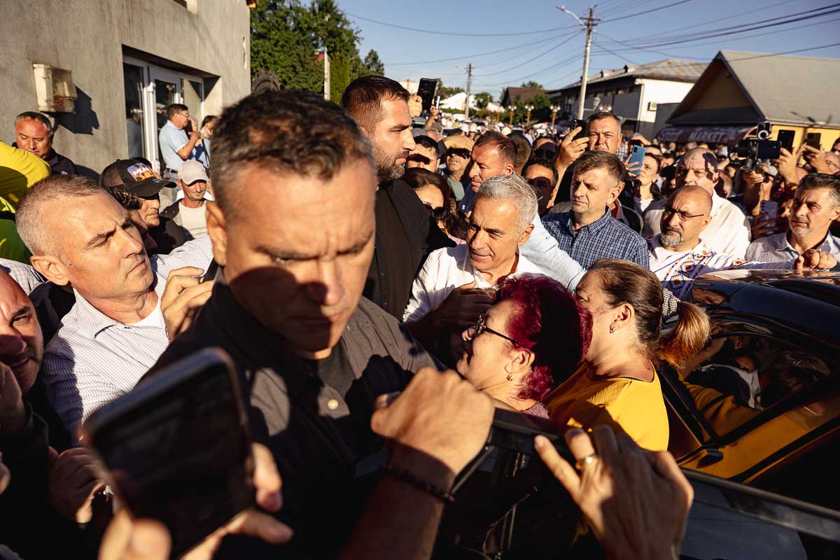 Călin Georgescu vizită Codăești, Vaslui
