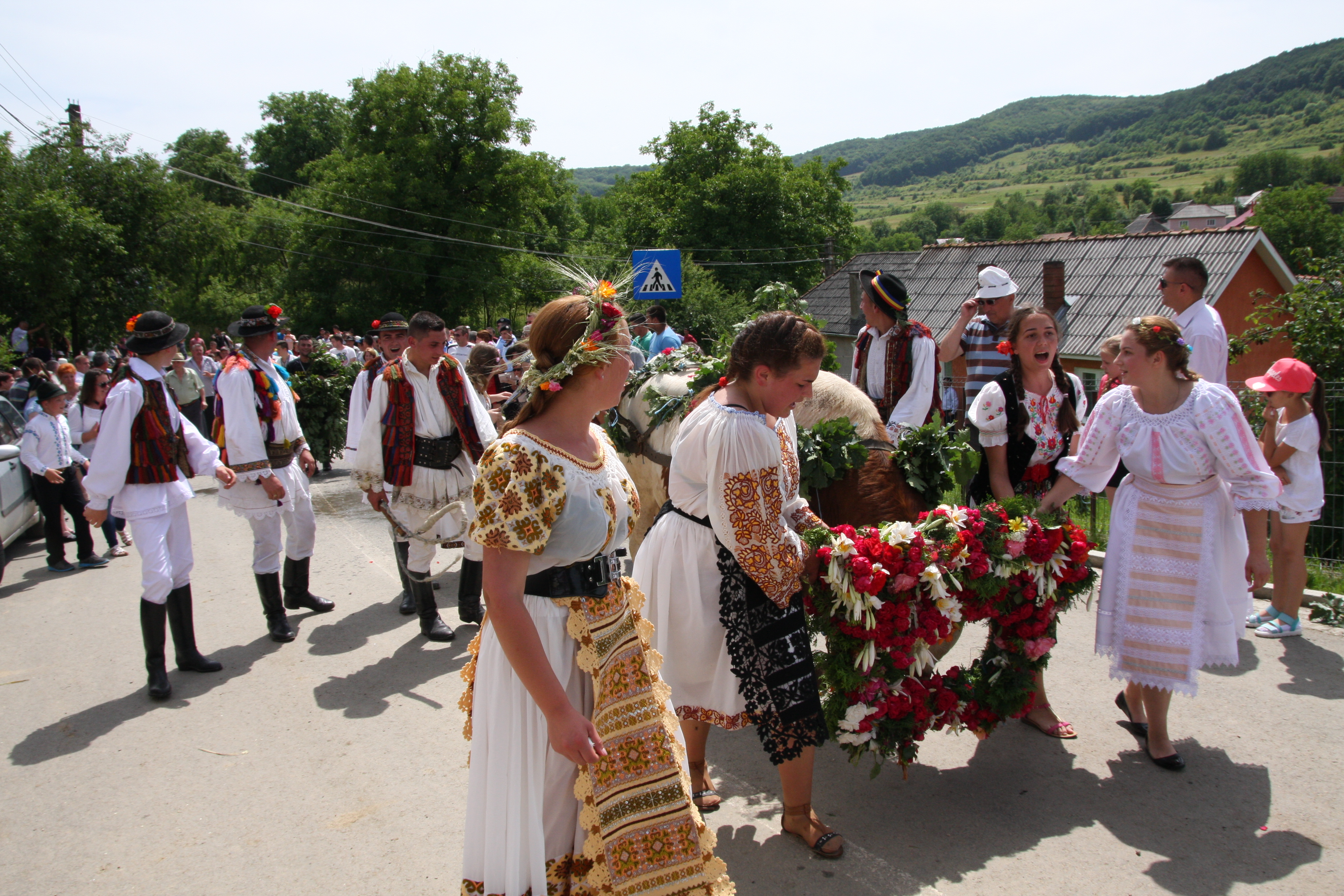 Val de nunţi la Figa după ce fetele au prins boul de Rusalii | GALERIE FOTO