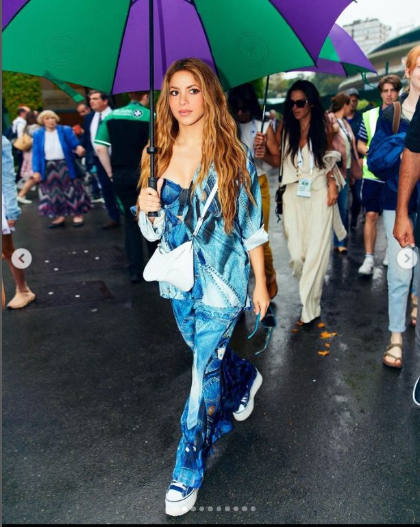 Ținuta purtată de Shakira la Wimbledon a atras toate privirile. Cum arată artista la 46 de ani