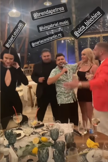 Petrecere de lux dată de Vica Blochina de ziua ei. A sărbătorit la un restaurant pe lac, pe muzica Mariei Constantin și a lui Luis Gabriel