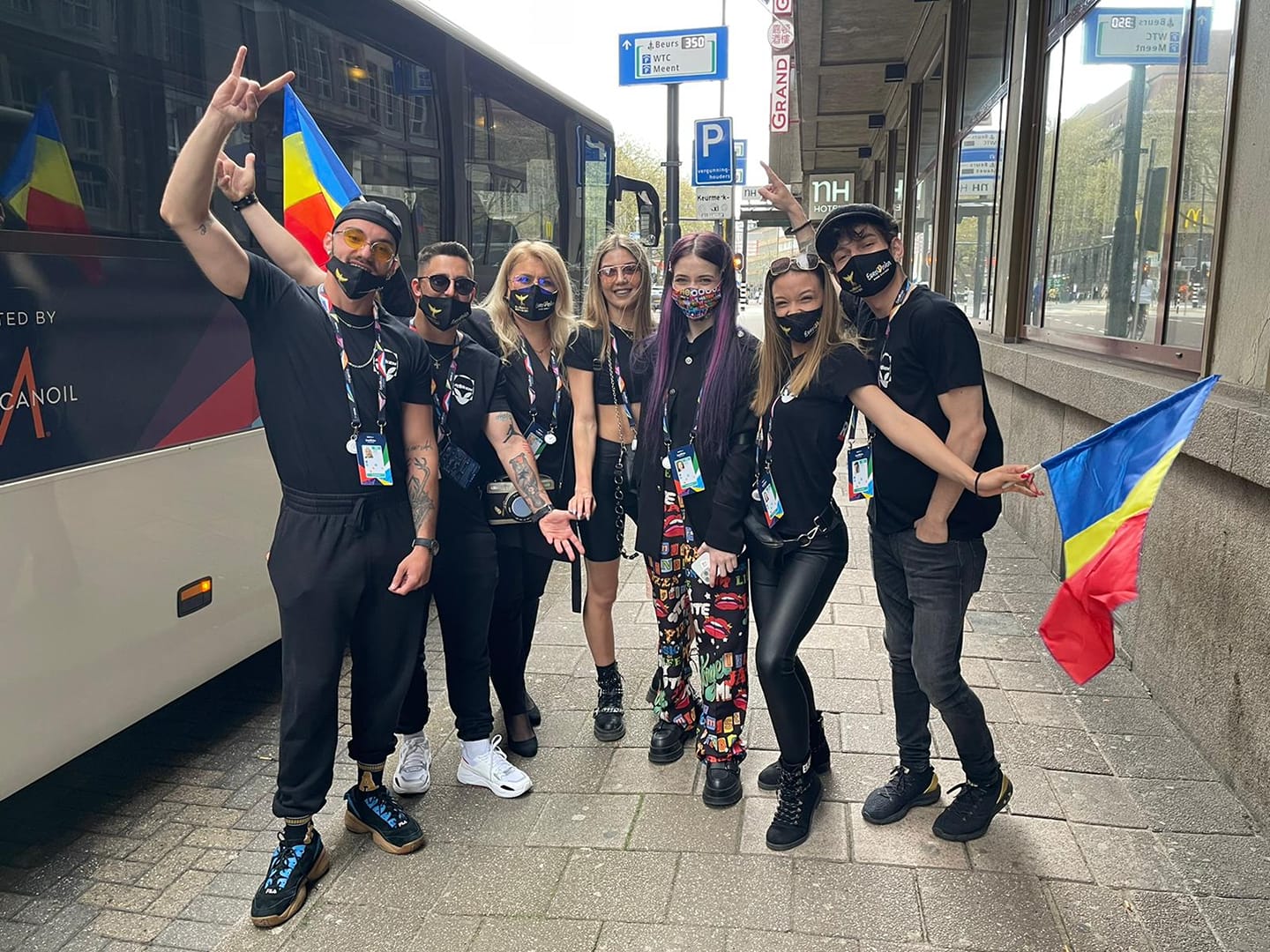 Primele imagini cu Roxen pe scena Eurovision 2021