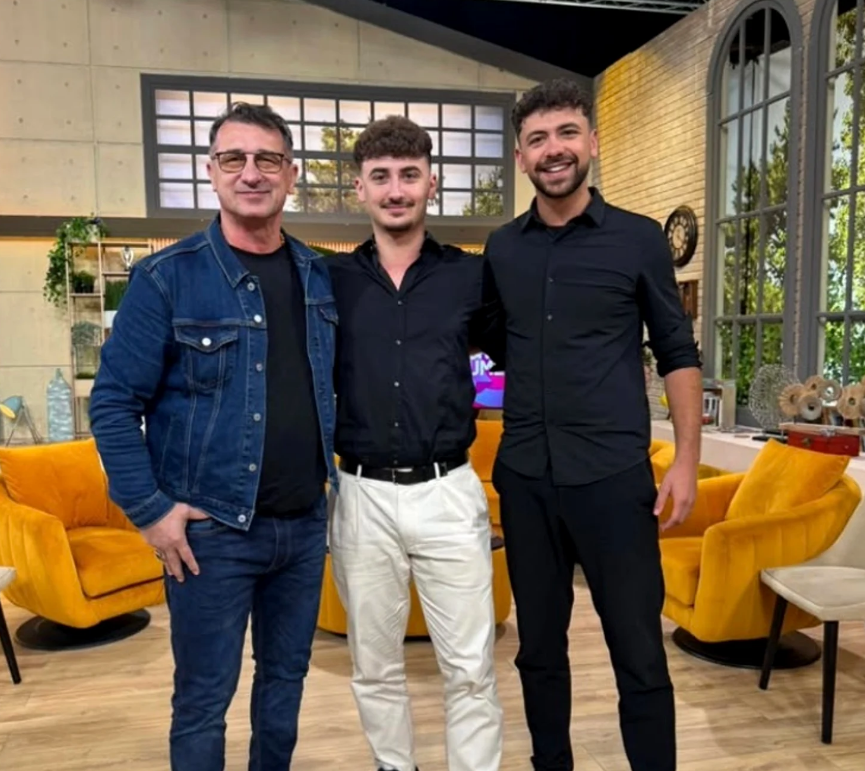 Imagini rare cu băieții lui George Tal, partenerul Danielei Gyorfi. Familia s-a reunit de ziua impresarului. „A fost și soacra mea”