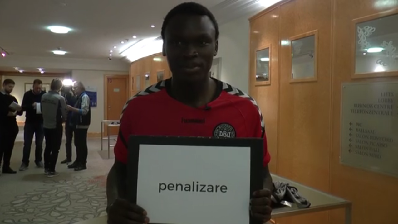 Danezii s-au distrat în cantonament încercând să vorbească în limba română. Vedeți cum s-au descurcat | GALERIE FOTO&VIDEO