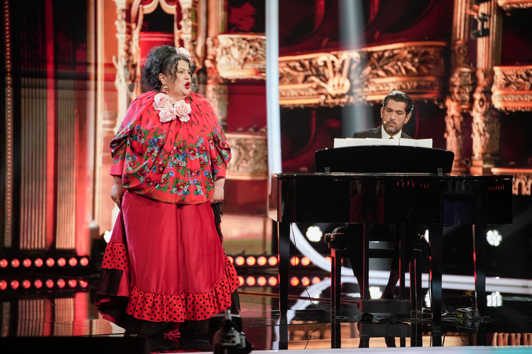 Reacția lui Cheloo atunci când pe scena de la iUmor 2024 au urcat Cezar Ouatu și soprana Veronica Fizeșan. „Un număr lung”