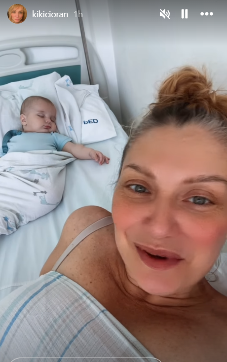 Cristina Cioran, internată cu fiul ei în spital. Max a avut nevoie de ajutorul medicilor. „Vă îmbrățișăm”
