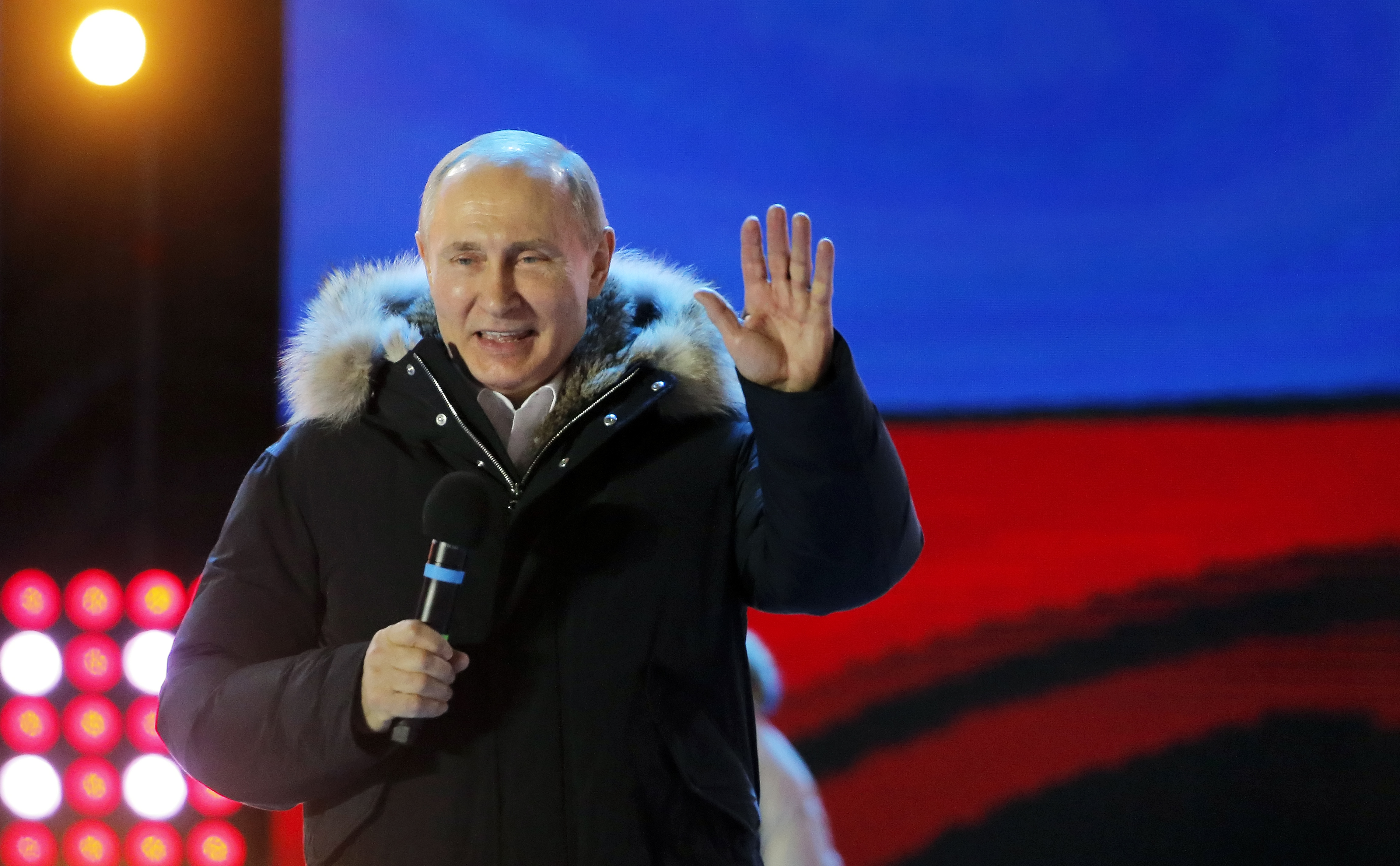 VIDEO | Discursul lui Vladmir Putin, după ce a câștigat un nou mandat de președinte al Rusiei