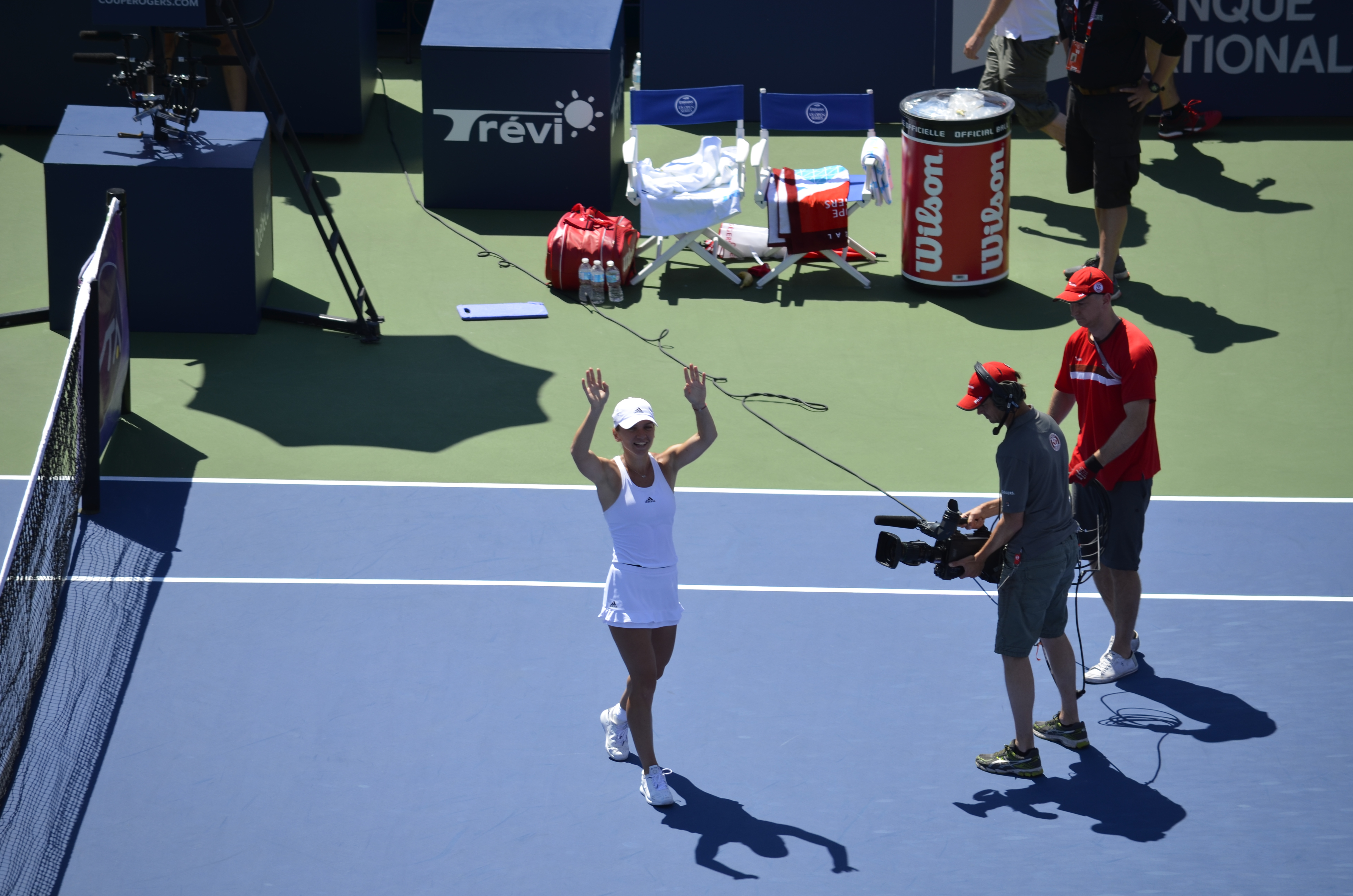 Ce regal la Montreal! Simona Halep a câștigat turneul de simplu, a 14-a a victorie a carierei. Imaginile succesului | FOTO