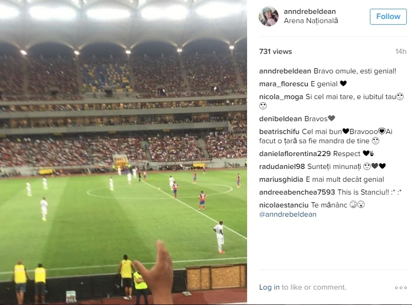 Pentru ea bagă goluri Nicușor! Noul star de la Steaua este îndrăgostit lulea de Andreea Beldean, logodnica sa