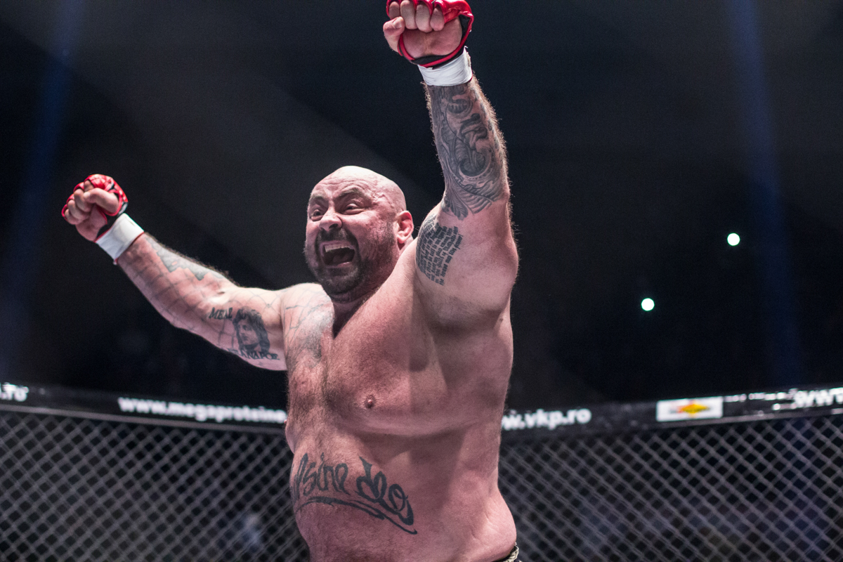 Meci tare la Cluj: Alexandru Lungu vs Jeff Monson! GALERIE FOTO