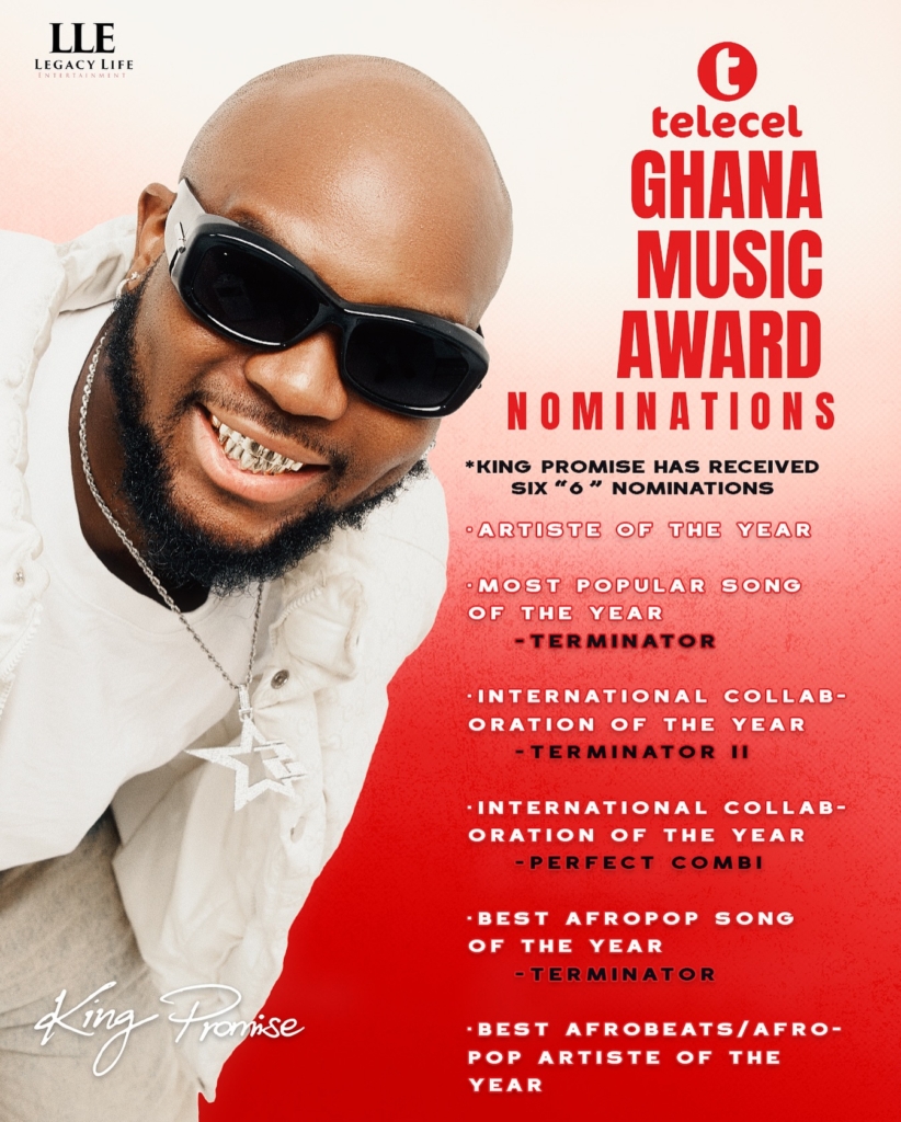 \'Not winning TGMA artist of the year will be surprising\' - King Promise