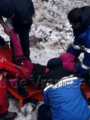 Cum s-a produs avalanșa din Cheile Tișiței (Munții Vrancei), care a ucis o turistă de 37 de ani