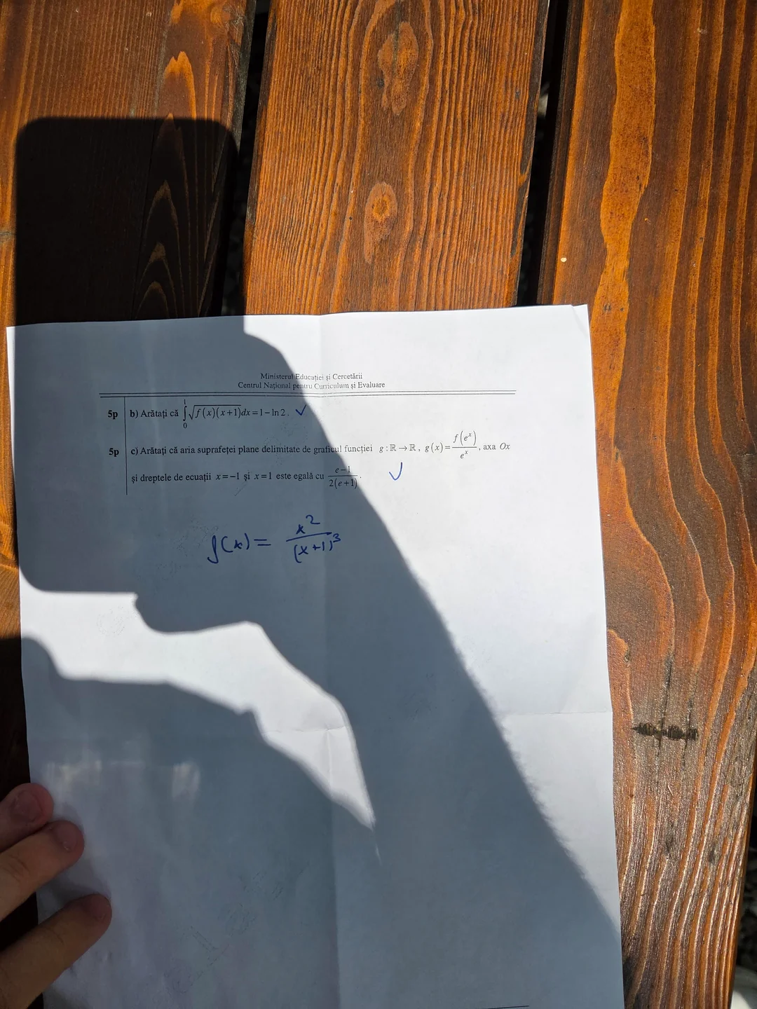Rezolvarea subiectelor la BAC Matematică 2025