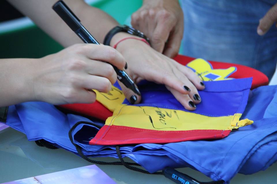 Simona Halep a dat autografe la BRD Bucharest Open GALERIE FOTO