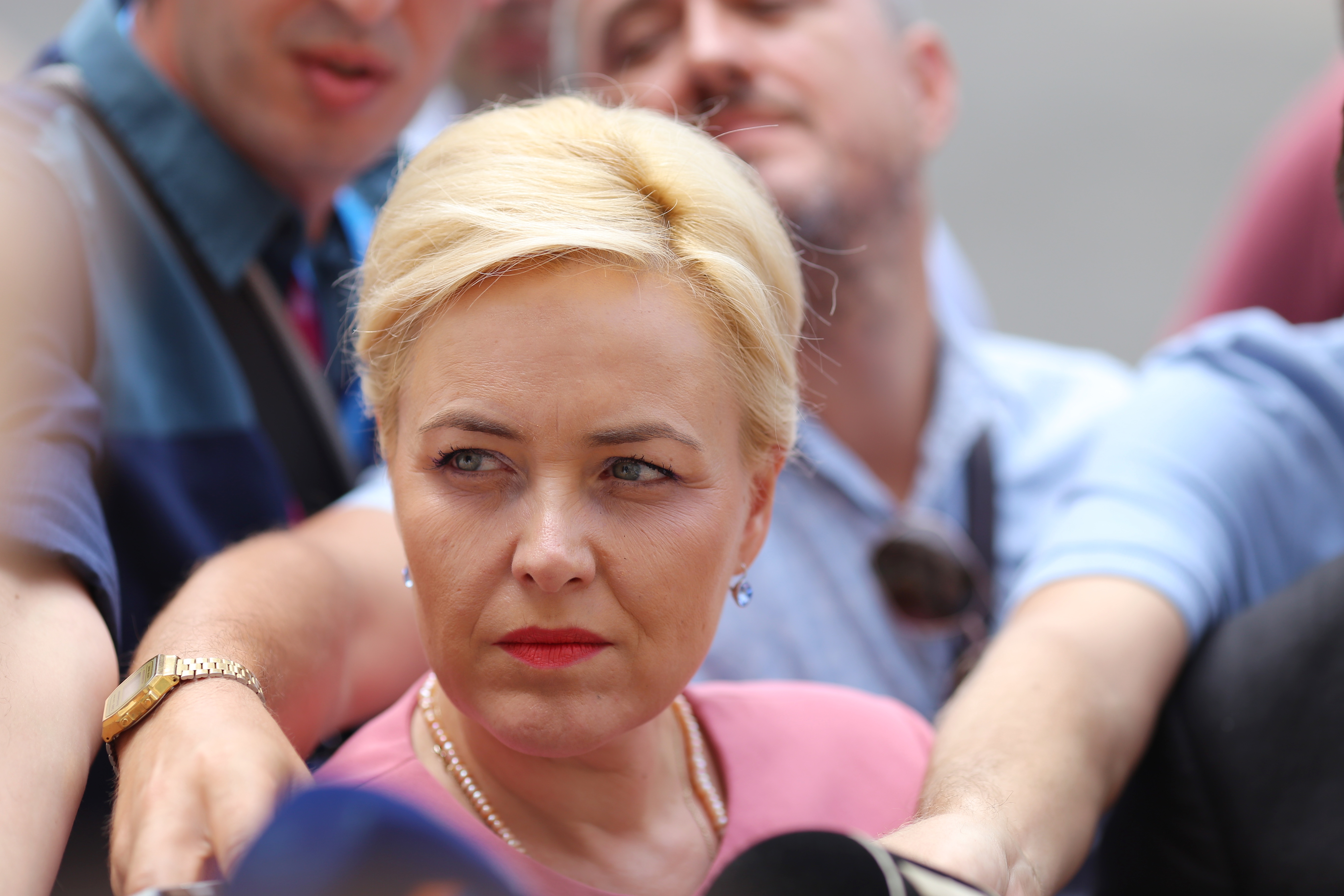 Ce s-a decis cu viitorul stadionului Dinamo. Întâlnire Adi Mutu+Monica Iagăr+Ionuț Negoiță cu ministrul Carmen Dan. Nicolae Badea n-a mai ajuns | FOTO