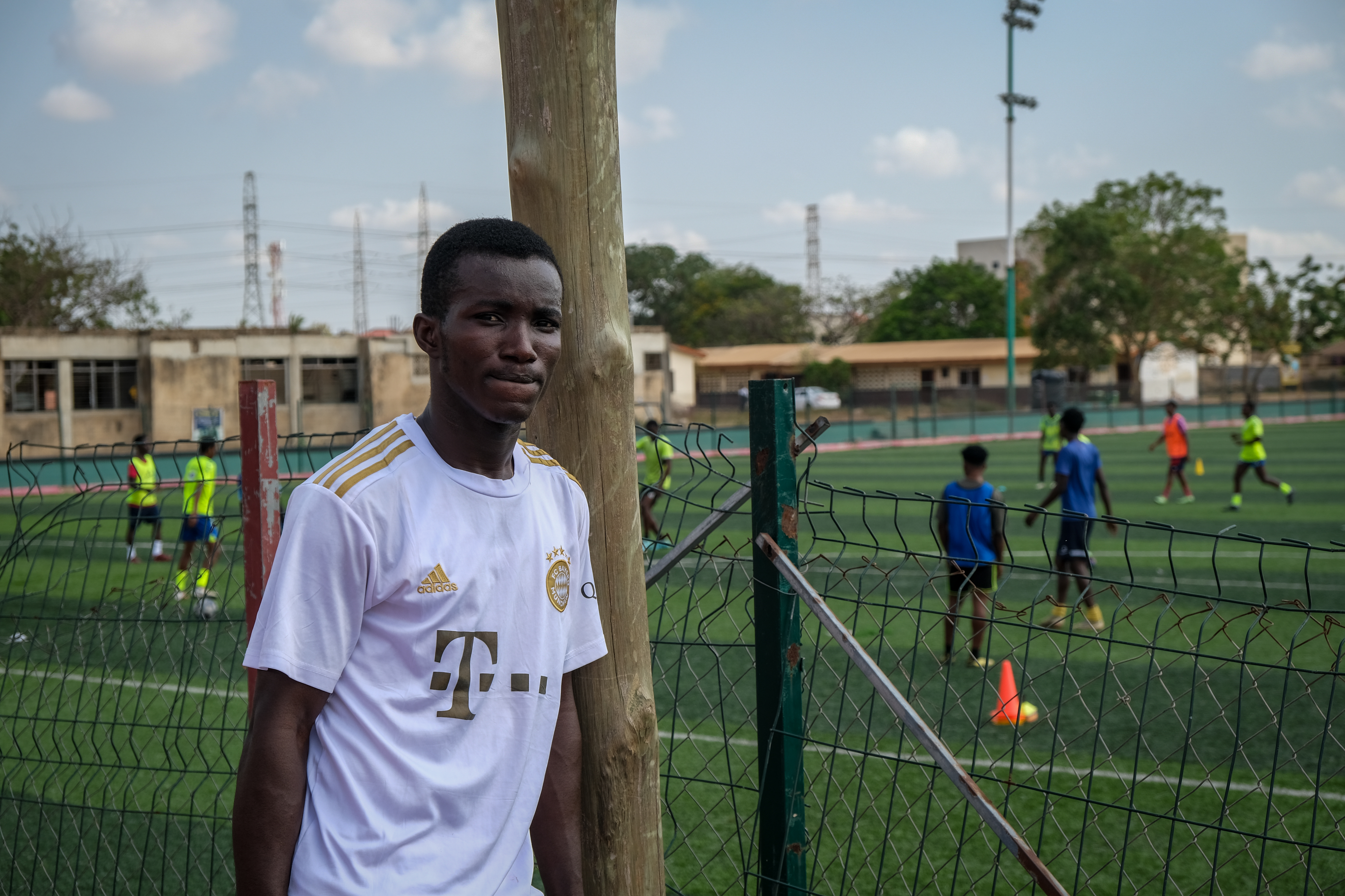 Samuel Dwamena is still deeply saddened four months after the death of his brother. (Captured by Nicolas Horni)