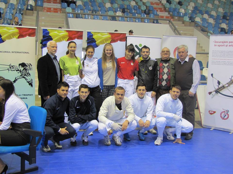 FOTO / Ana Maria Brânză și Edoardo Munzone au câștigat Trofeul “Alfredo Bachelli” la spadă