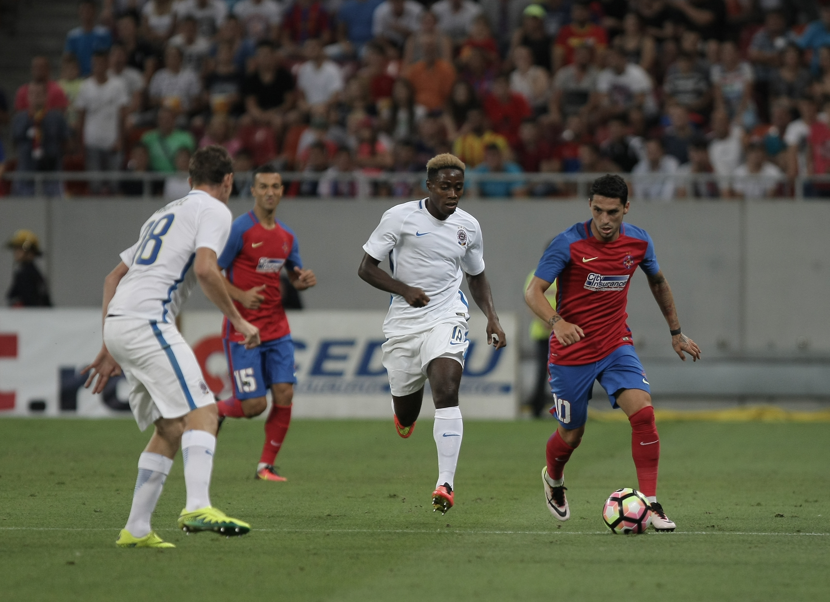 Liga Campionilor. Steaua - Sparta 2-0. StanKO! Nicușor, dublă de senzație! Roș-albaștrii, siguri de grupele Ligii Europa, vor juca play-off-ul pentru grupele Ligii Campionilor | FOTO&VIDEO