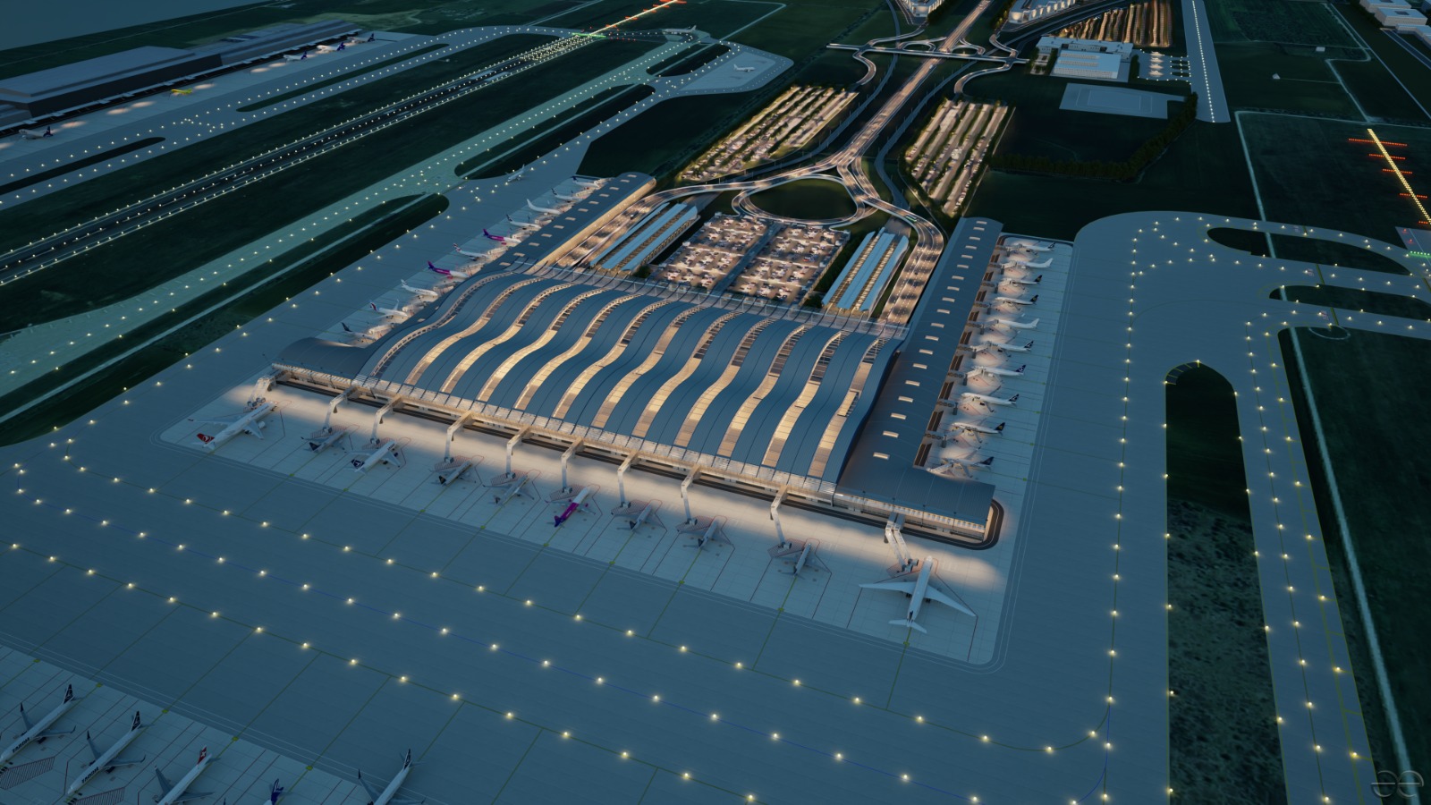 Cum va arăta noul terminal pentru 30.000.000 de pasageri pe an, de la Otopeni: s-a semnat contractul pentru Aeroportul „Henri Coandă” București