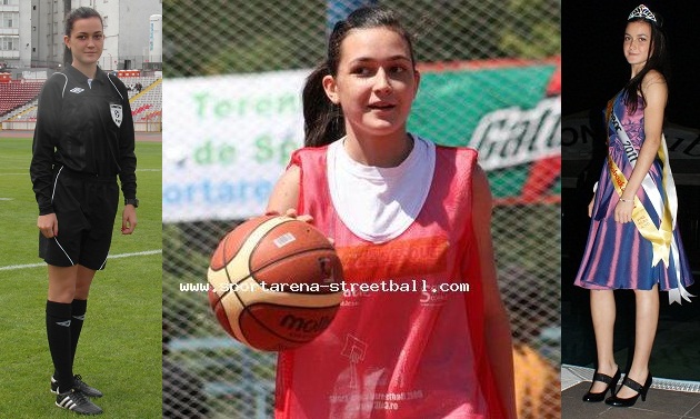 VIDEO/ Un fost manechin a ajuns să facă legea în terenul... de fotbal. Andreea Ene e cel mai sexy arbitru din România!