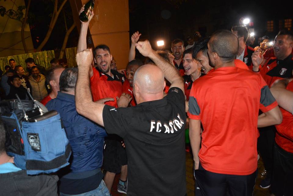 A început fiesta la Giurgiu! Prima reacție a lui Șumudică: ”Este extraordinar! Am practicat cel mai frumos fotbal” FOTO&VIDEO