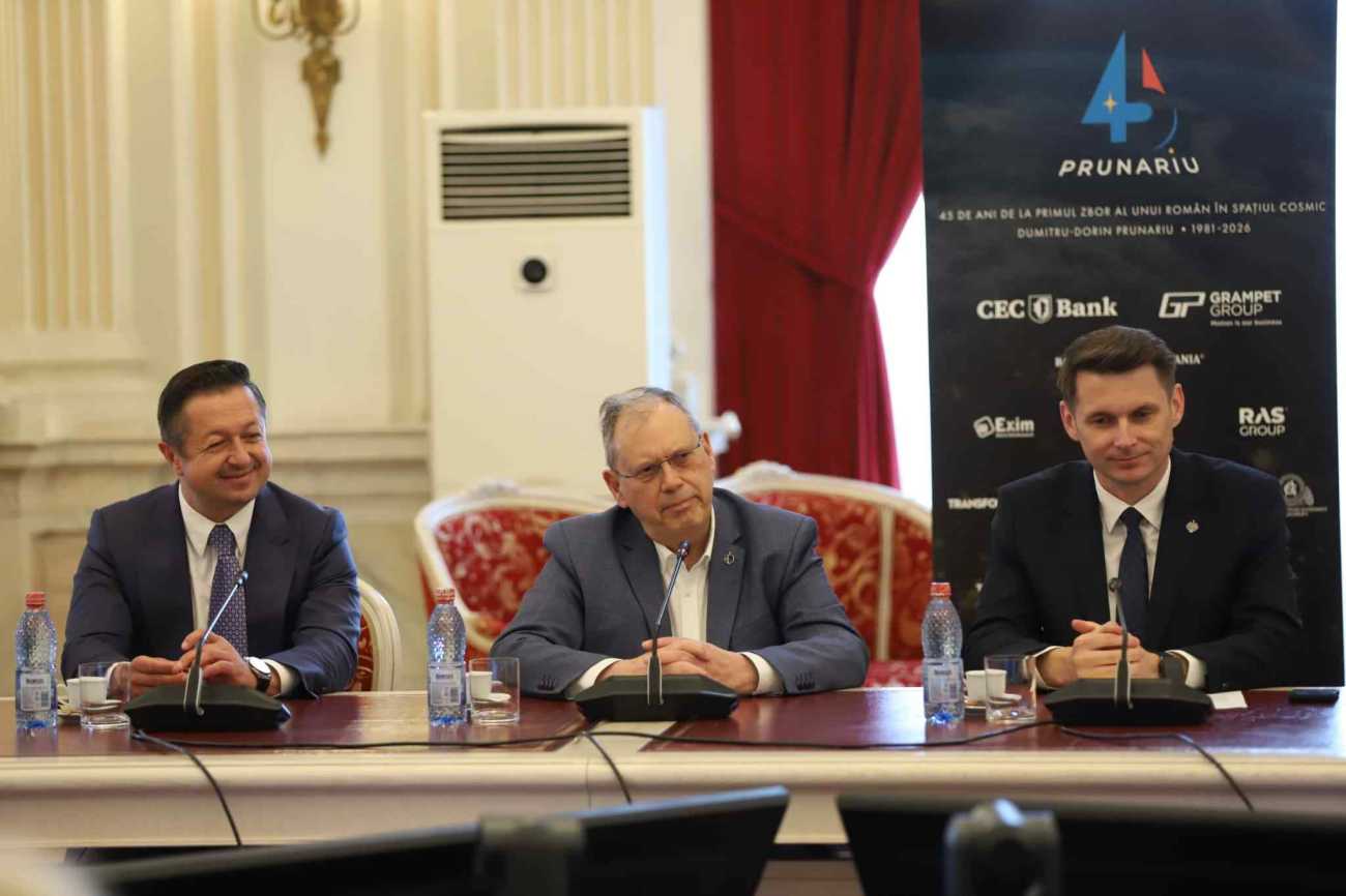 Dumitru Prunariu, singurul român care a zburat în Cosmos, aniversat în Senat după 45 de ani de la misiunea Soyuz 40
