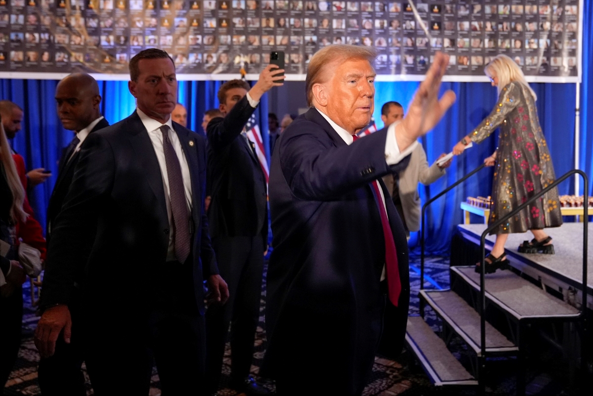 Donald Trump a marcat asaltul Hamas din 7 octombrie 2023 cu noi atacuri la adversarii politici, pe care i-a acuzat de „slăbiciune”