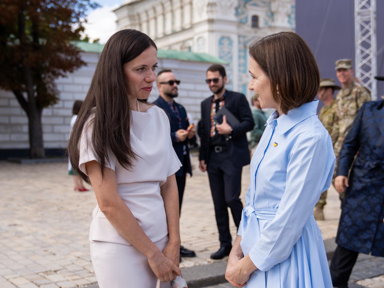 Mirabela Grădinaru se află la Kiev de Ziua Independenței Ucrainei, la invitația Olenei Zelenska: „Îmi doresc să fie pace”
