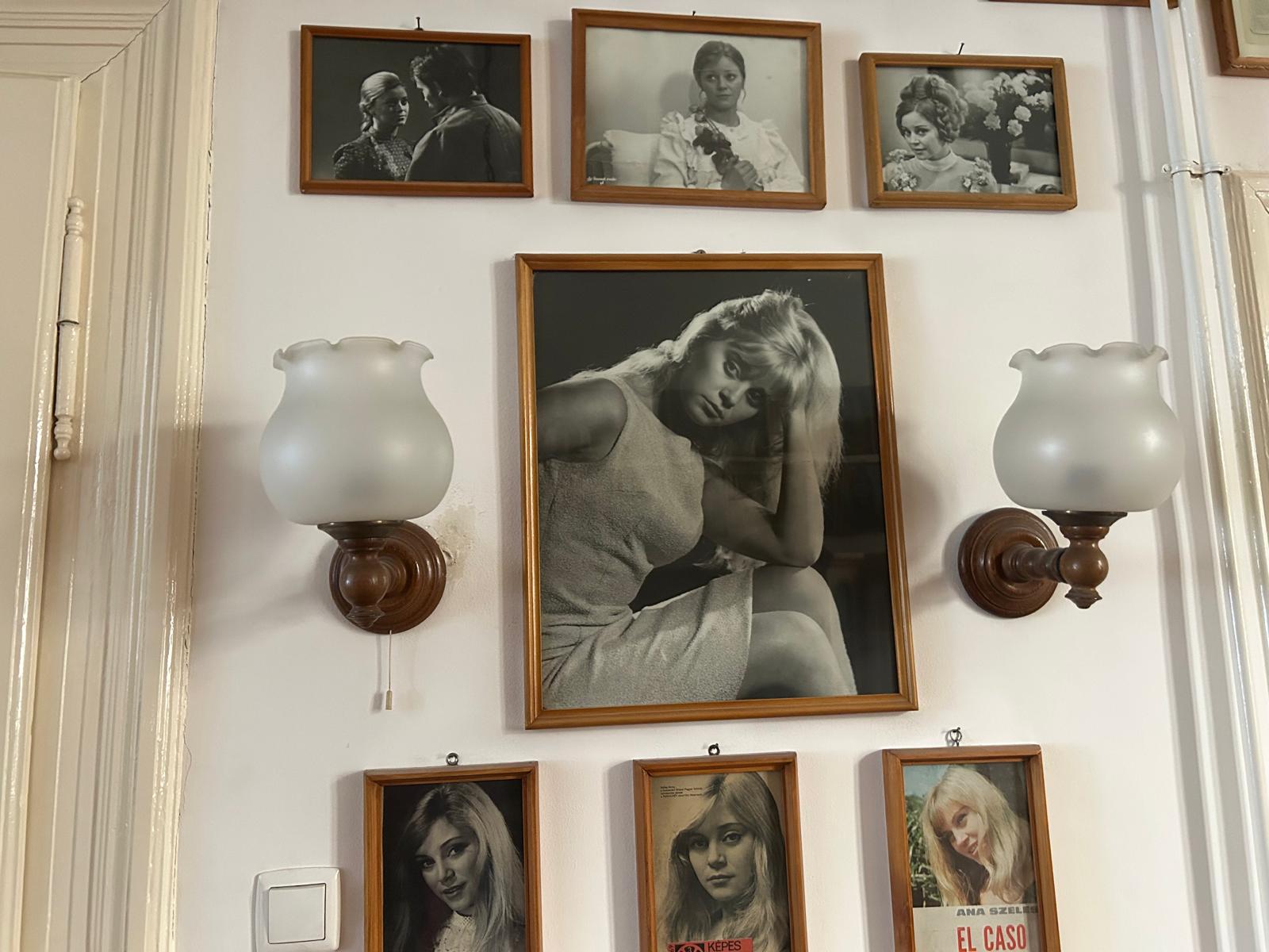 Imagini exclusive din casa în care locuiește Anna Szeles, fosta soție a lui Florin Piersic. Apartamentul din Budapesta este plin de fotografii și amintiri