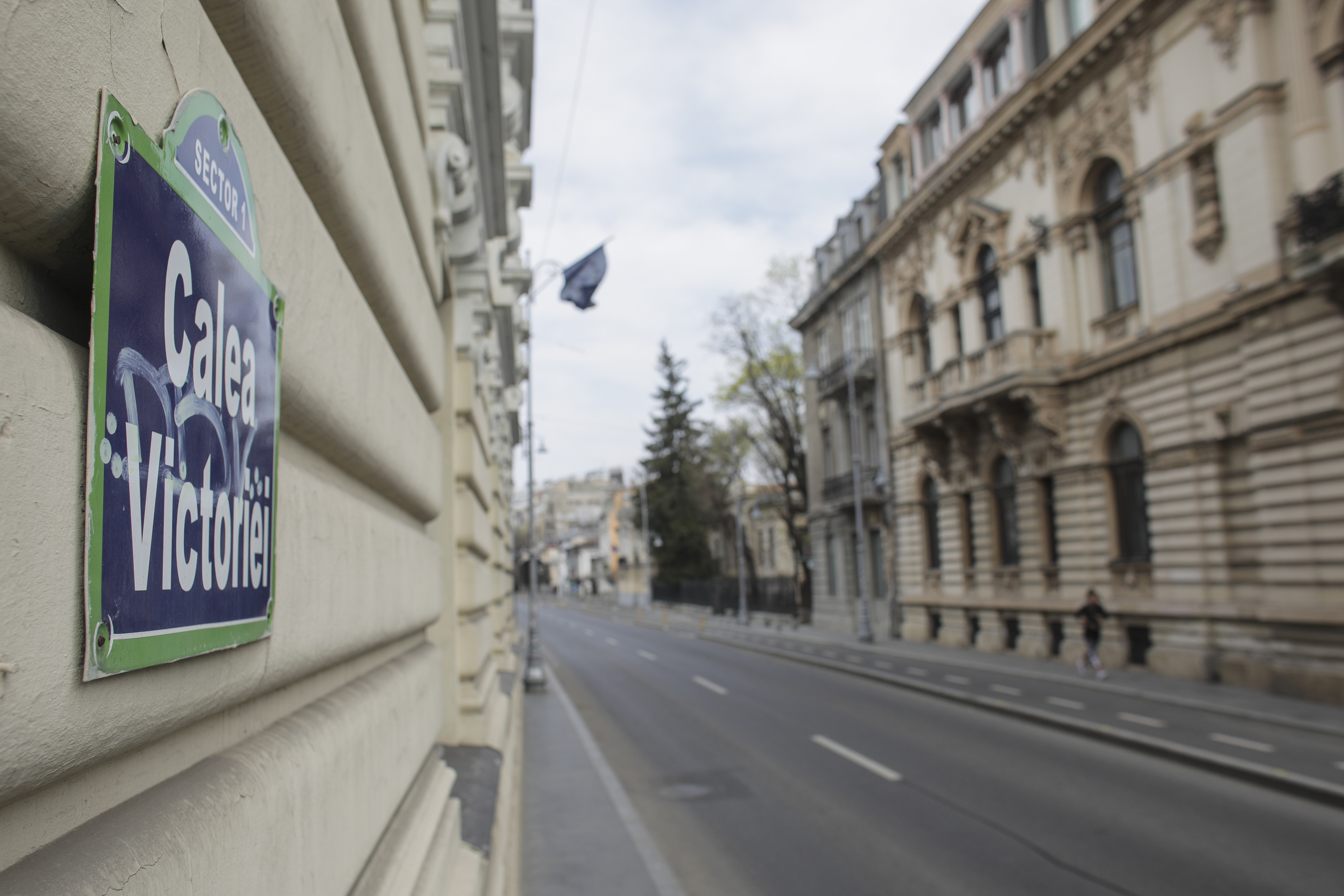 Orașul-fantomă. Cum arăta Bucureștiul duminică la prânz. GALERIE FOTO
