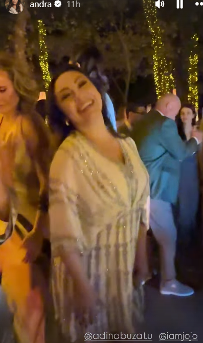 Cum au apărut Andra și Cătălin Măruță la nunta Sarei