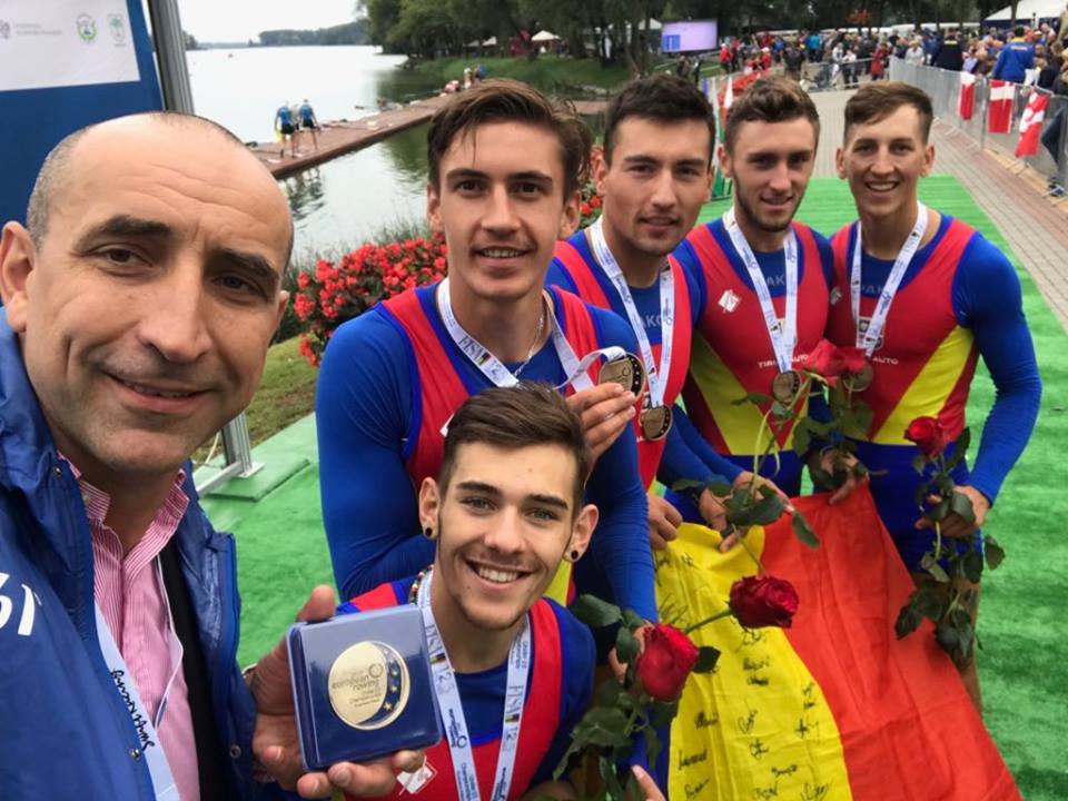 Canotaj. Opt medalii de aur pentru România, la Europenele Under-23