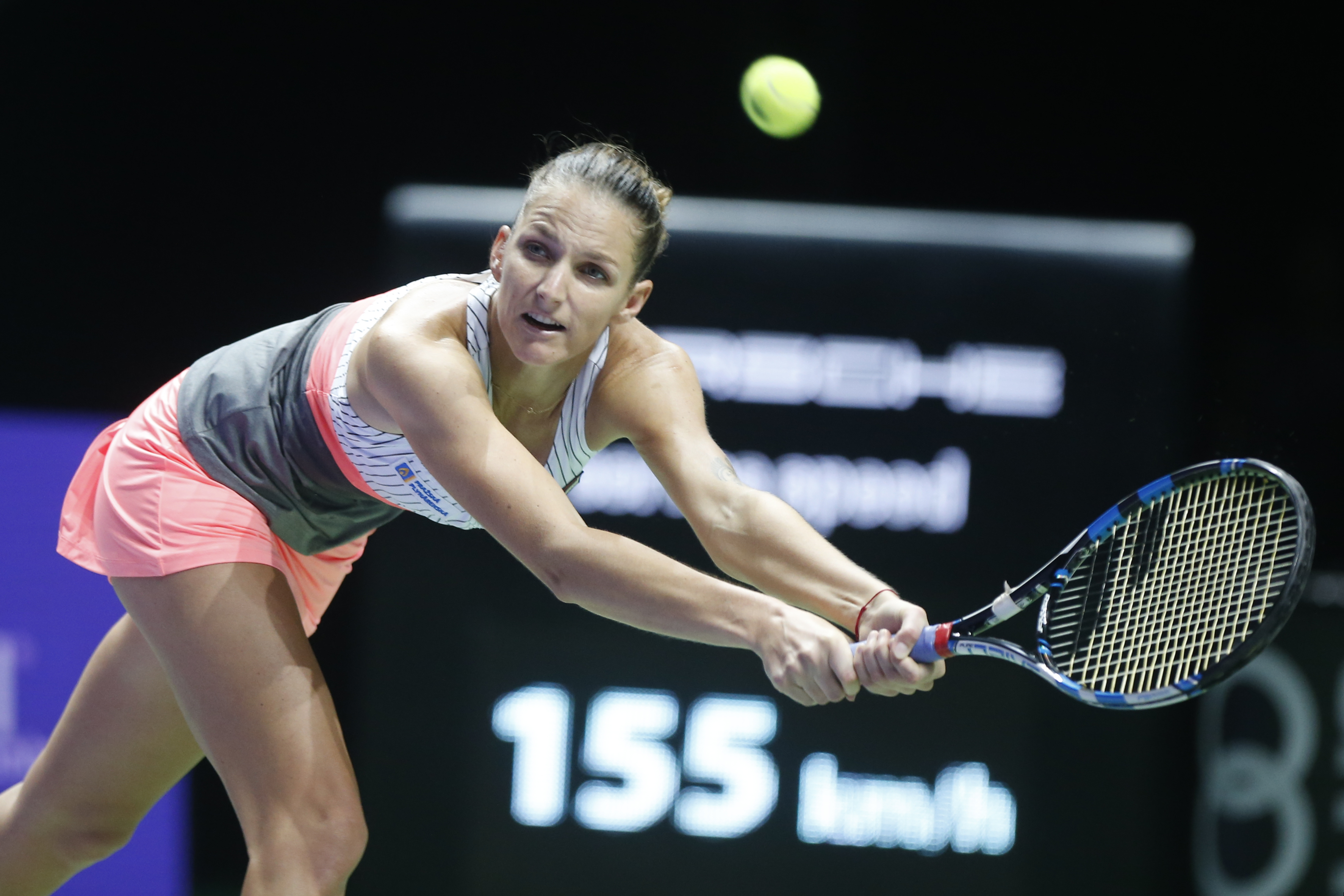 Karolina Pliskova a trecut de Venus Williams la Turneul Campioanelor 2017 de la Singapore