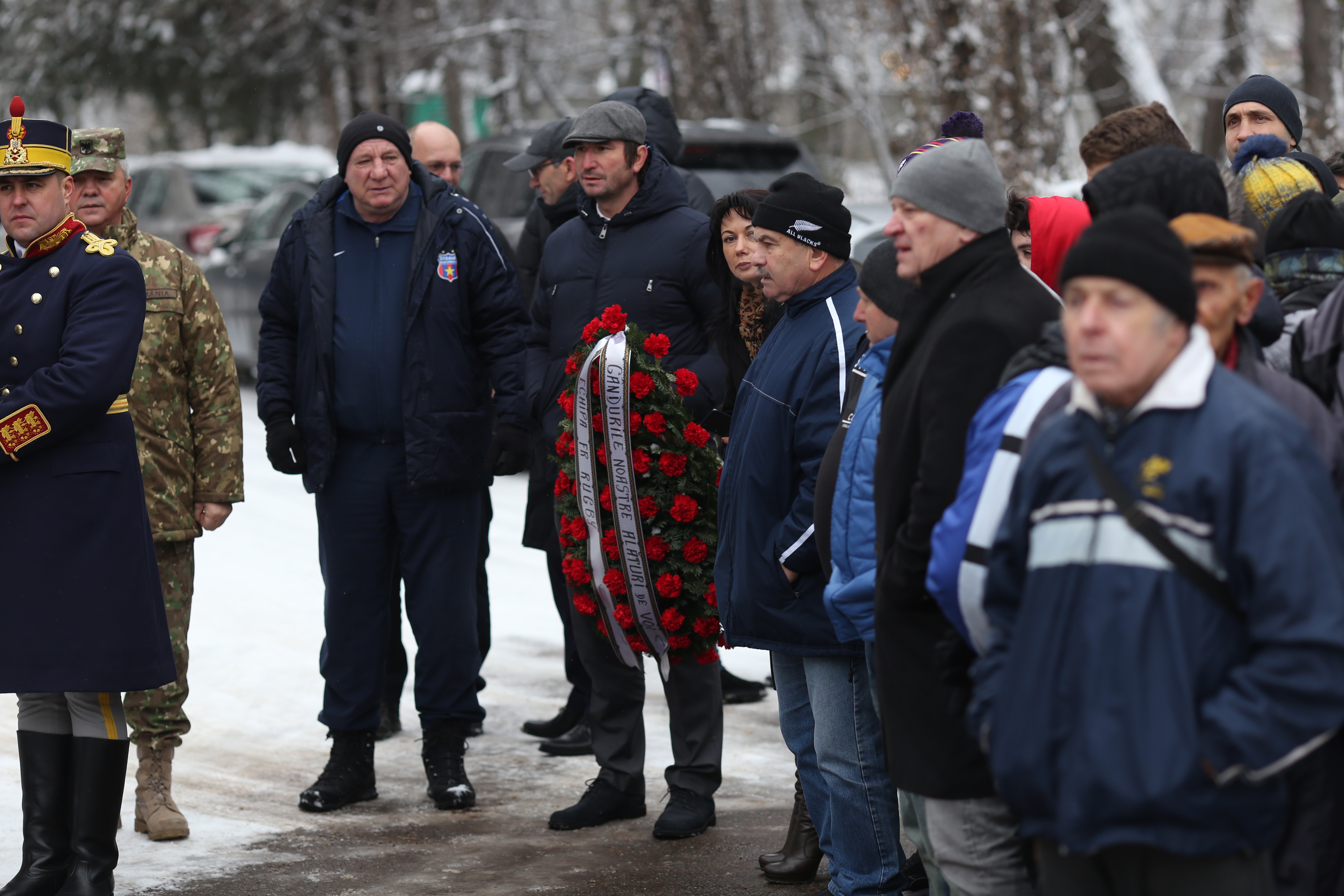 GALERIE FOTO / CSA Steaua i-a comemorat pe foștii rugbiști Radu Durbac și Florică Murariu, decedați la Revoluție