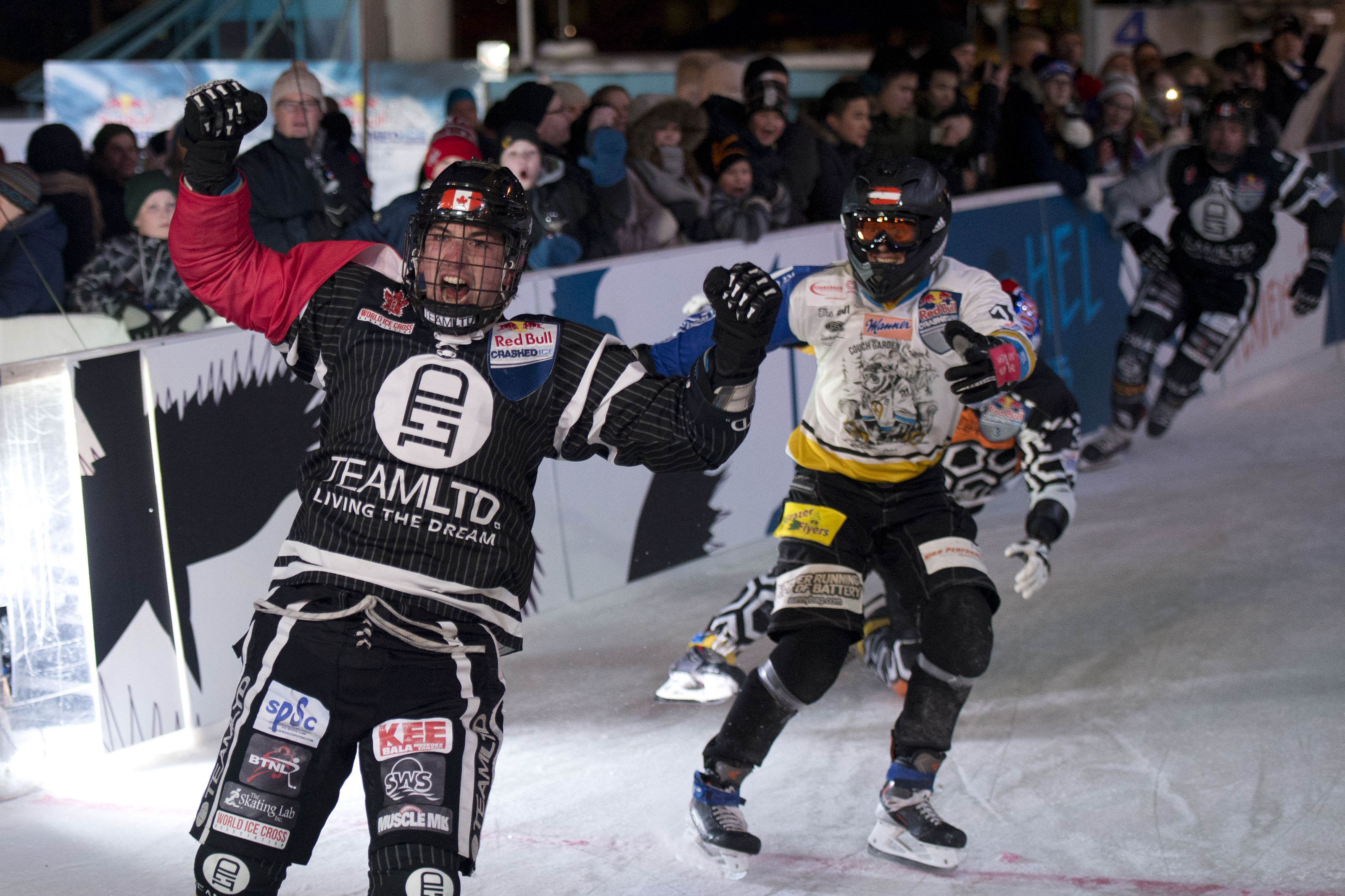 Scott Croxall se impune în premieră în etapa de Ice Cross Downhill, de la Helsinki