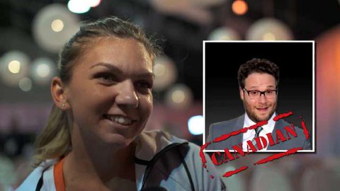 Comentatorii străini sunt șocați de numărul mare de români care o încurajează pe Simona Halep în Canada: ^”Este cea mai iubită jucătoare de tenis a lumii”! GALERIE FOTO