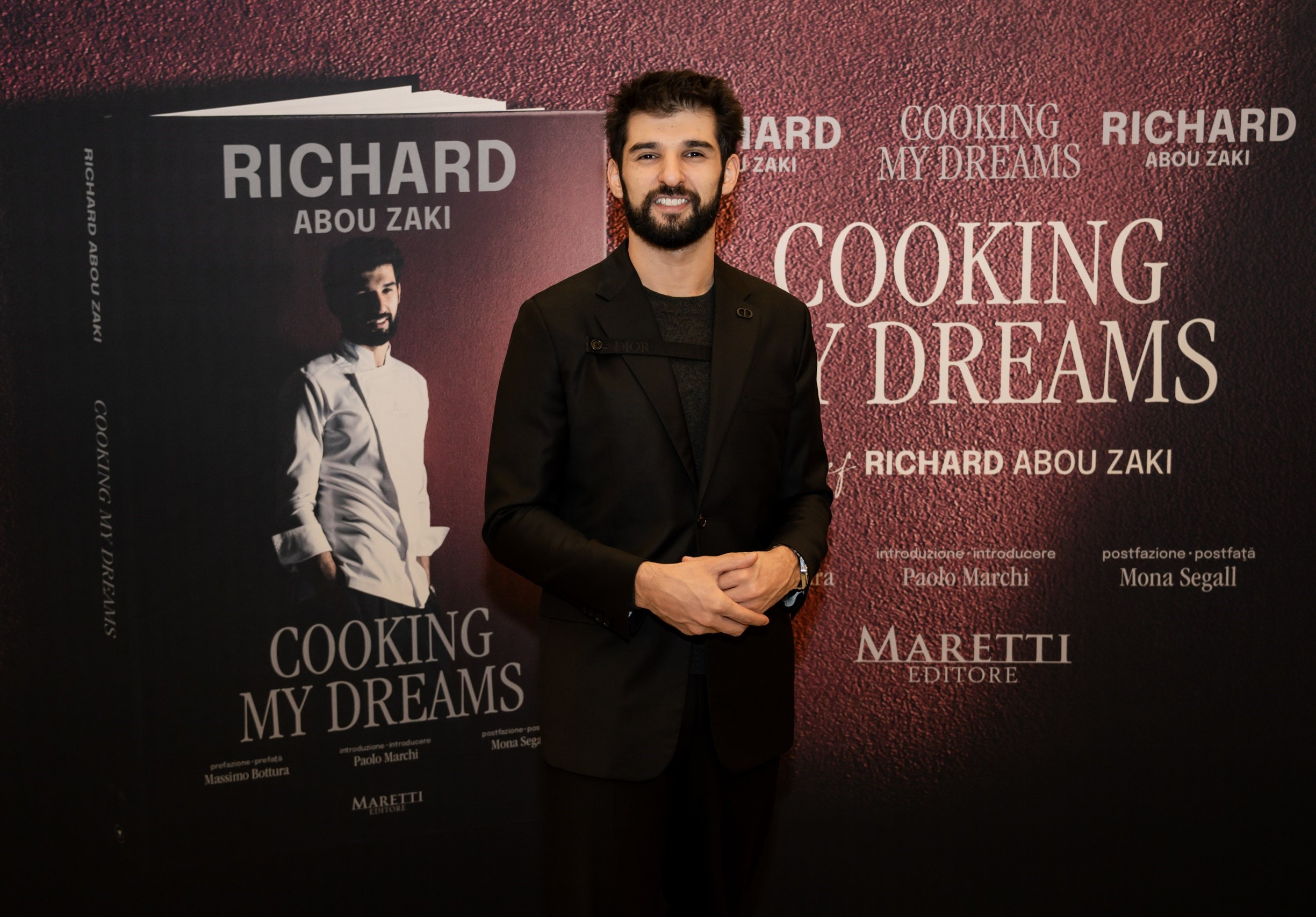 Ce a scris Chef Richard Abou Zaki în „Cooking my dreams”, prima lui carte: „Mi-am deschis sufletul cu multă emoție”