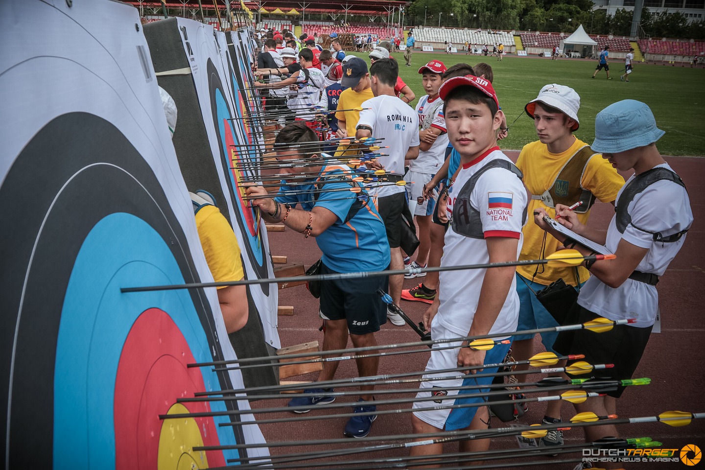 Prima zi de concurs la Campionatul European de Tir cu Arcul de la București. Românii au țintit binișor