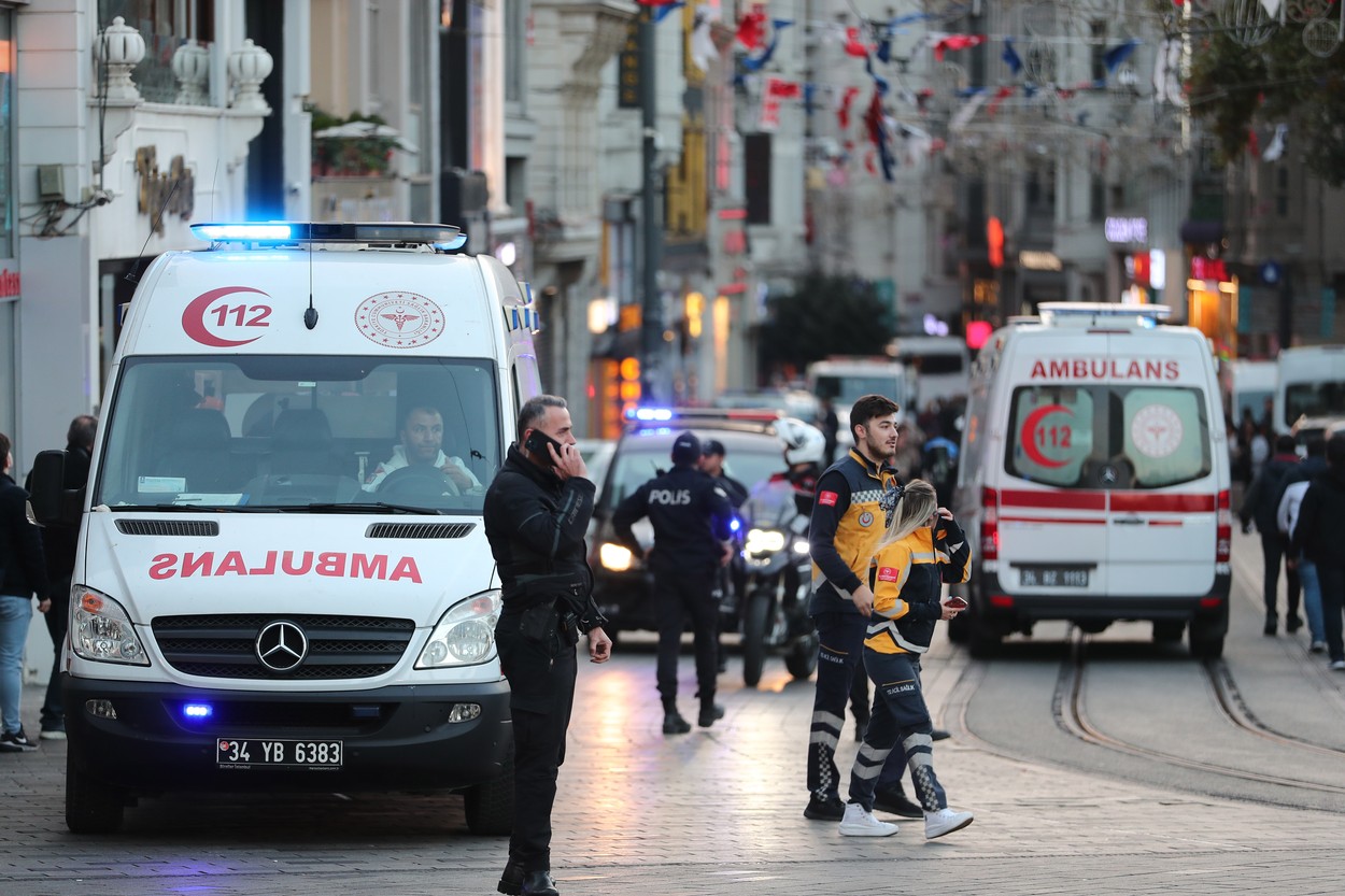 Explozia din centrul Istanbulului, considerată atac terorist. Sunt 6 morți, iar bilanțul răniților a urcat la 81. O femeie, principalul suspect