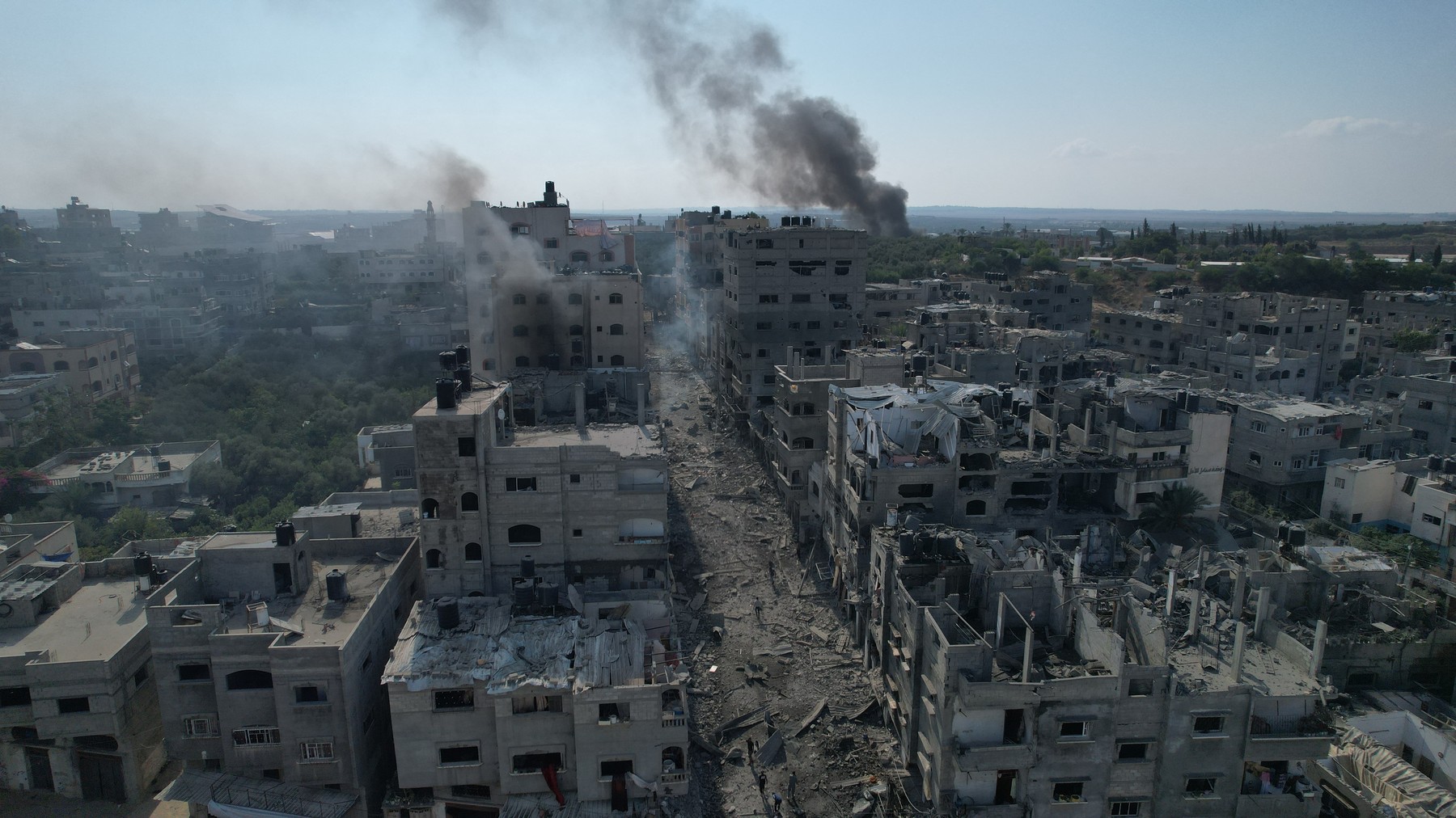 Israelul a făcut una cu pământul un oraș cu 200.000 de locuitori, în Gaza: „Auzim răniții când cer ajutor și unii dintre ei mor”