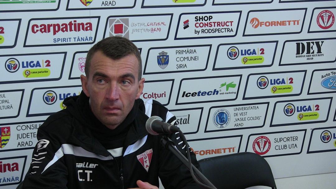 Marcel Pușcaș, candidat la șefia FRF, a fost la meciul UTA Arad - FC Argeș