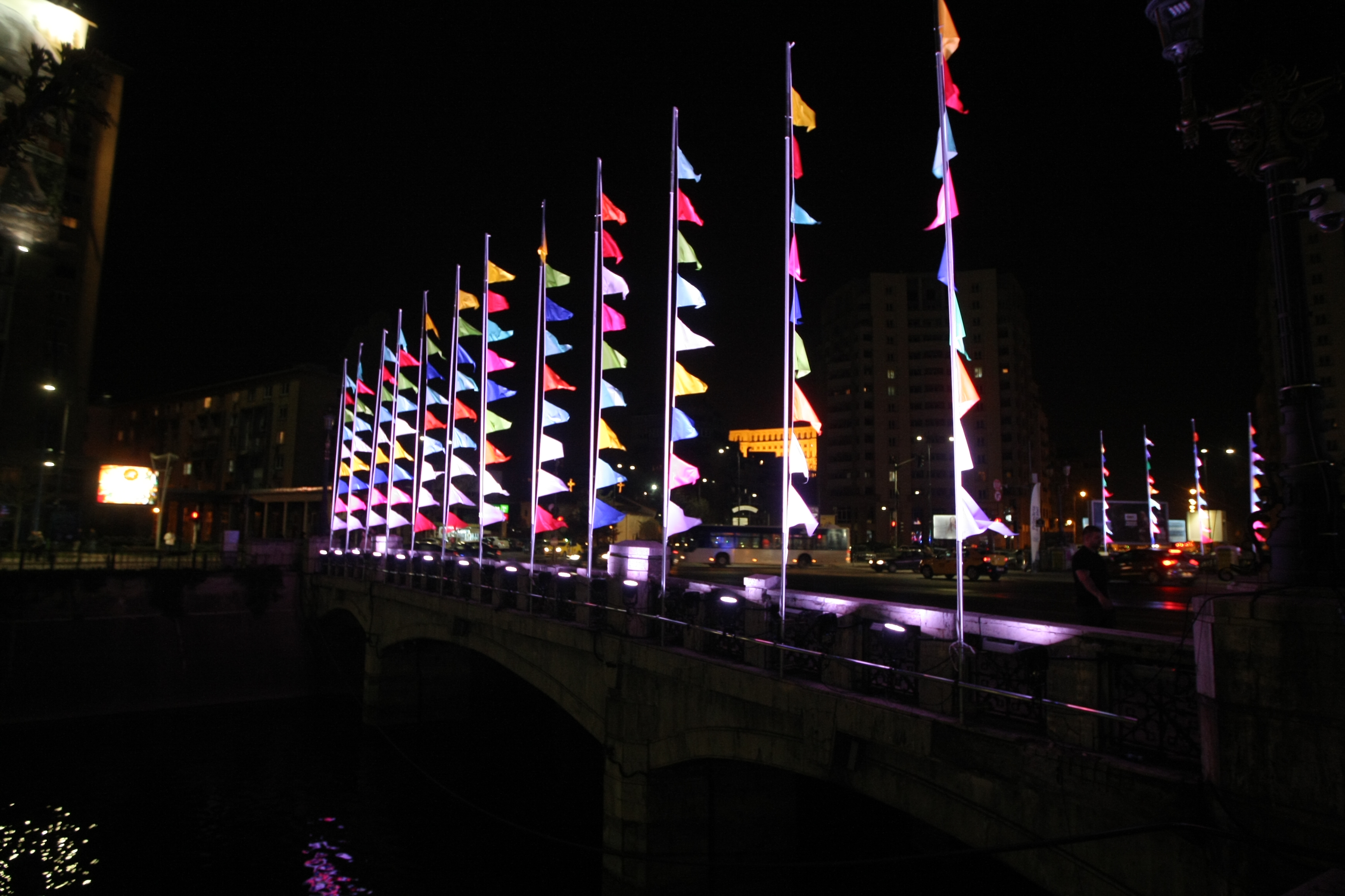 VIDEO. Spotlight 2018 - Bucharest International Light Festival a început! Clădiri emblematice, incluse în premieră în proiect