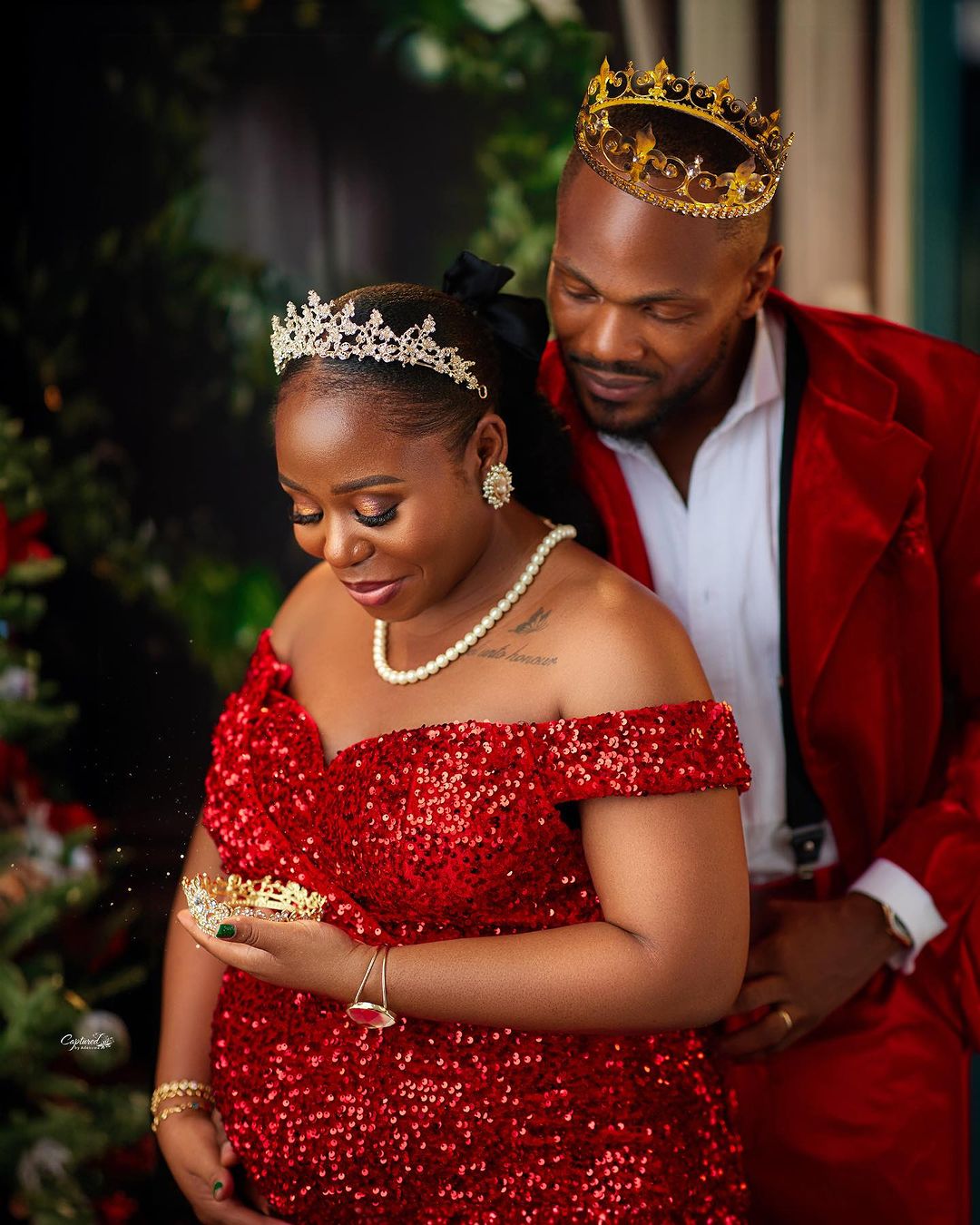 Daniel and Toyosi Etim- Effiong recently welcomed baby no 3 [Bellanaija]