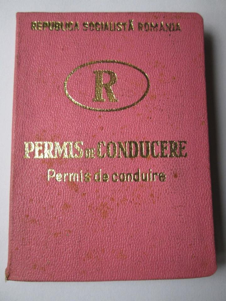Cum arăta permisul de conducere în era comunistă. Imaginile pe care sigur le-ai uitat / FOTO
